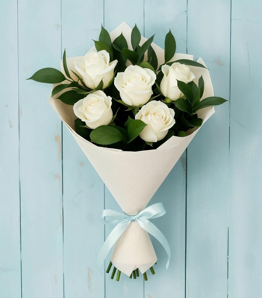 Букет цветов из: Розы в Советском Республики Марий Эл