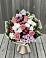 Букет цветов из: Альстромерии, Гвоздики, Розы и Хризантемы в Советском Республики Марий Эл