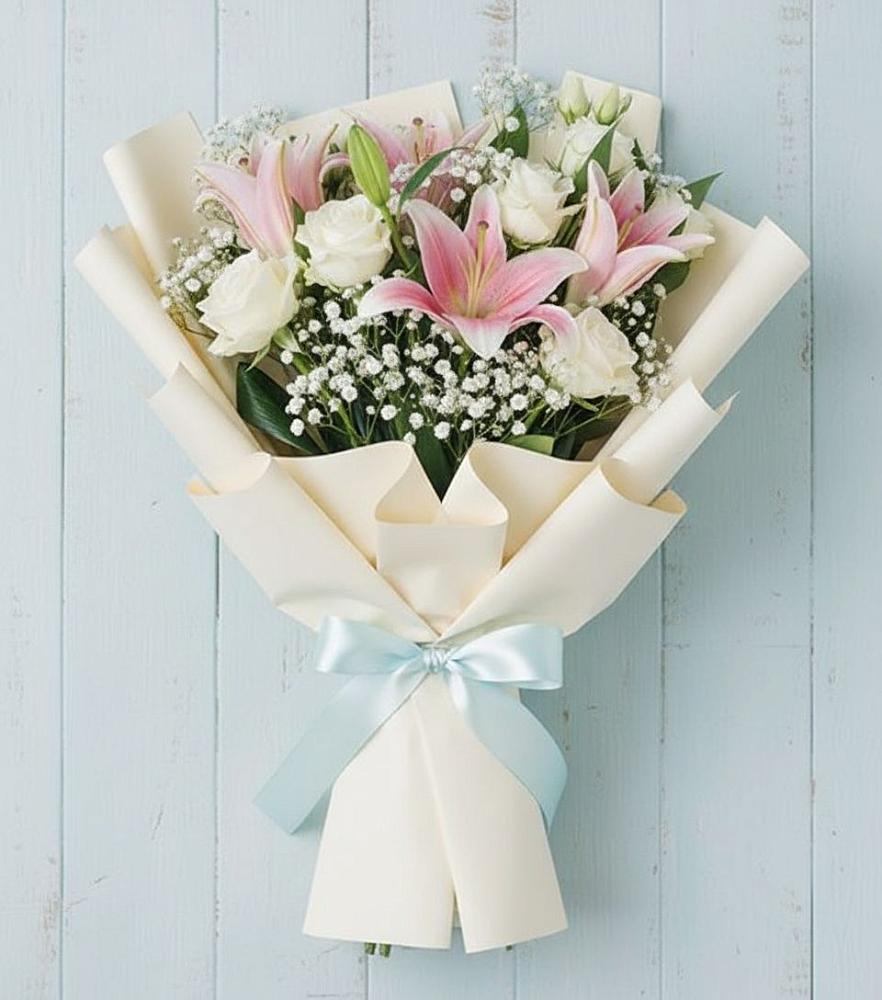 Букет цветов из: Лилии в Советском Республики Марий Эл