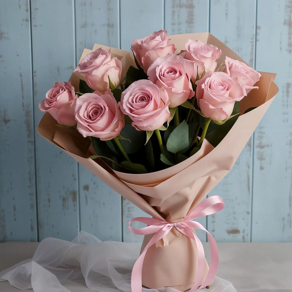 Букет цветов из: Розы в Советском Республики Марий Эл