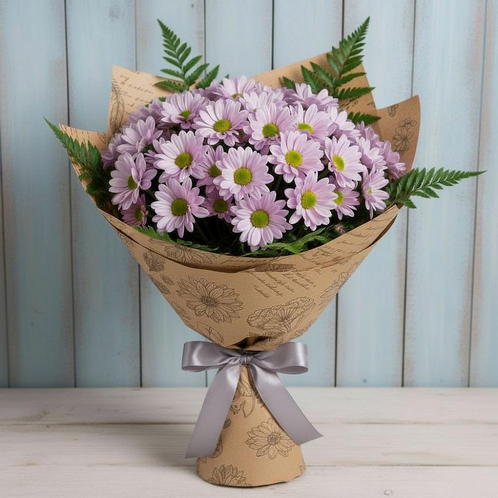 Букет цветов из: Хризантемы в Советском Республики Марий Эл