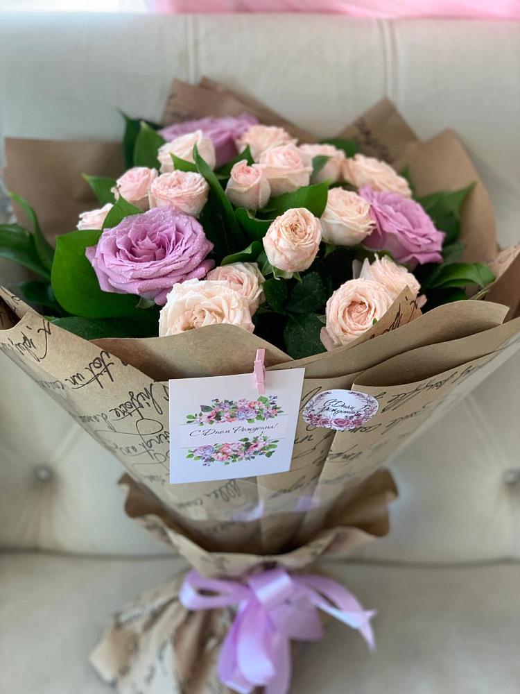 Букет цветов из: Розы в Советском Республики Марий Эл