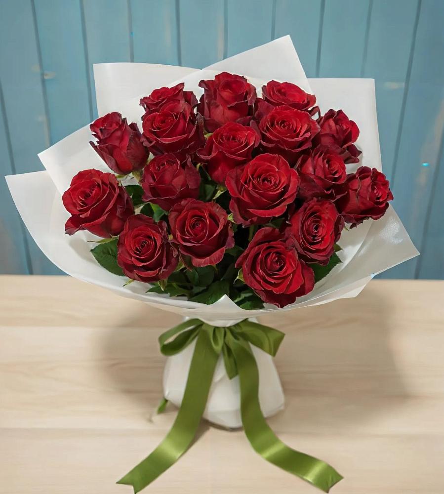 Букет Красные розы в Советском Республики Марий Эл