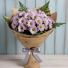 Букет цветов из:  Хризантемы в Советском Республики Марий Эл