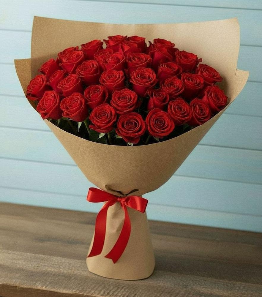 Букет Красные розы Милано в Советском Республики Марий Эл