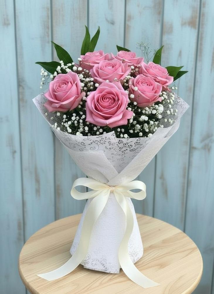 Букет цветов из: Розы в Советском Республики Марий Эл