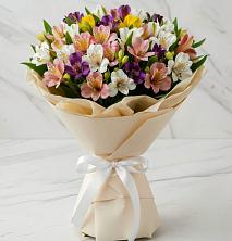 Букет цветов из:  Альстромерии в Советском Республики Марий Эл