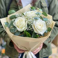 Букет цветов из:  Розы #REPLACE_PRED# Советском Республики Марий Эл