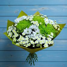 Букет цветов из:  Хризантемы в Советском Республики Марий Эл