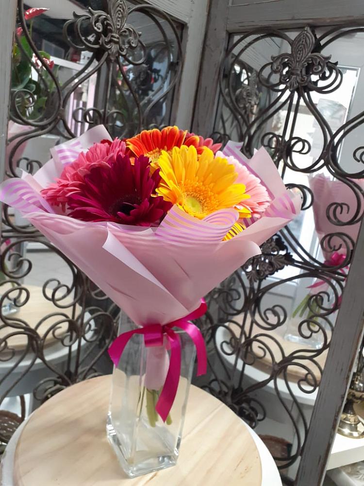 Букет цветов из: Герберы в Советском Республики Марий Эл