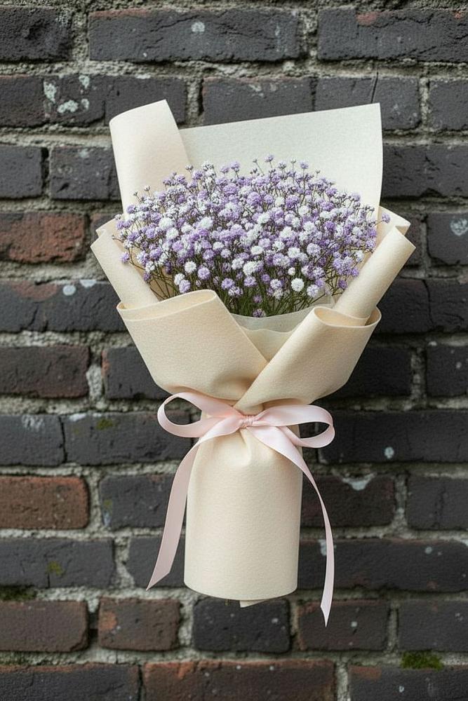 Букет цветов из: Гипсофила в Советском Республики Марий Эл