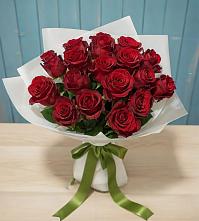 Букет Красные розы в Советском Республики Марий Эл