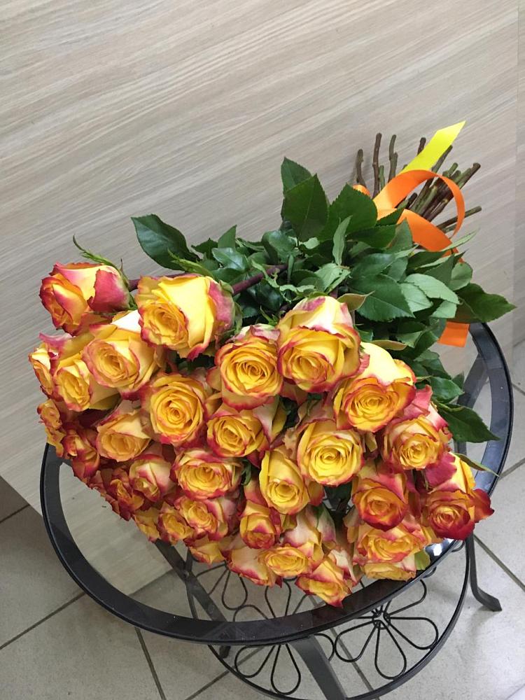 Букет Желтые розы в Советском Республики Марий Эл