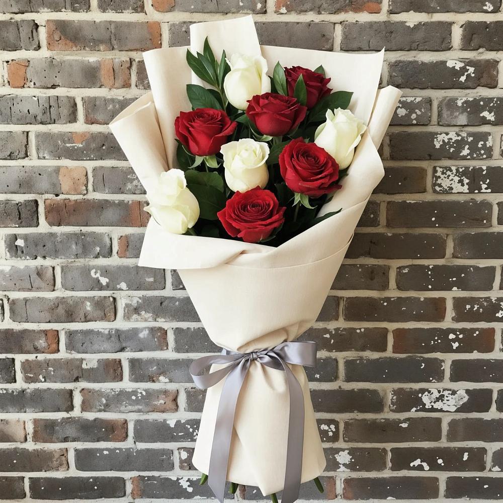 Букет цветов из: Розы в Советском Республики Марий Эл