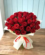 Букет 29 Красных роз в Советском Республики Марий Эл