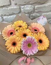 Букет цветов из:  Герберы #REPLACE_PRED# Советском Республики Марий Эл