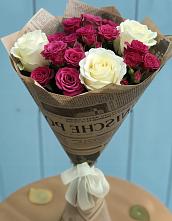 Букет цветов из:  Розы в Советском Республики Марий Эл