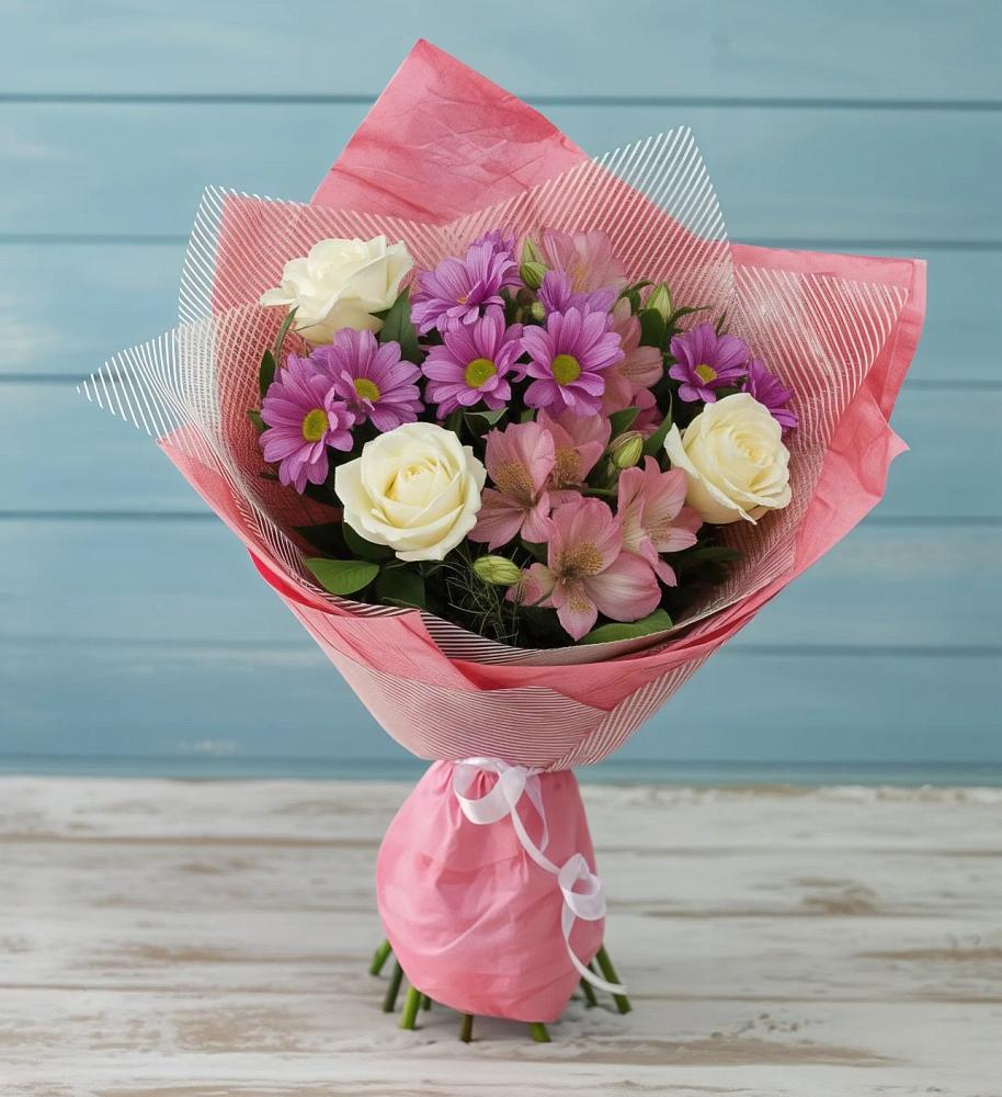 Букет цветов из: Герберы в Советском Республики Марий Эл