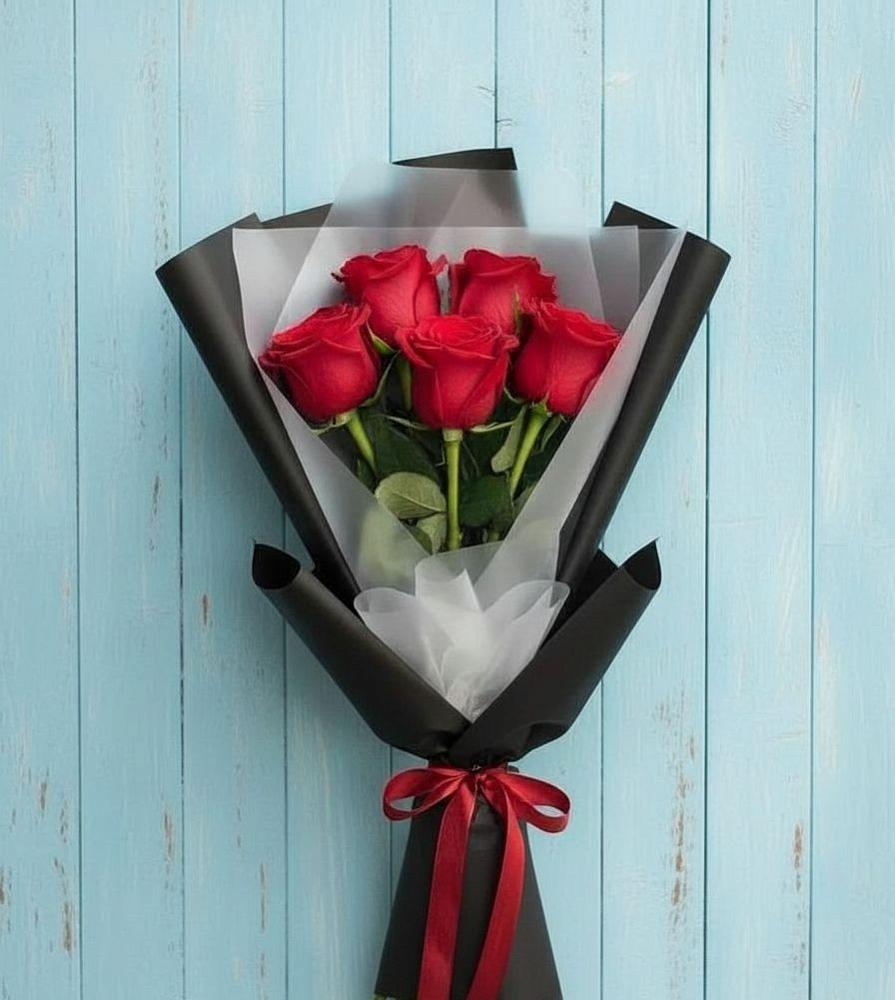 Букет цветов из: Розы в Советском Республики Марий Эл