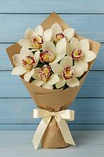 Букет цветов из:  Орхидеи и Розы в Советском Республики Марий Эл